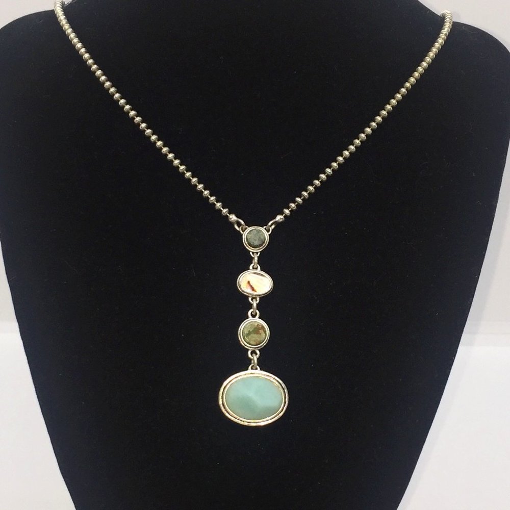 Kenneth Cole Four Tier Drop Necklace